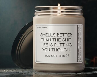 Encouragement Gift, Job Loss, Laid Off, Divorce Gift For Friend, Breakup, Smells Like, Stay Strong, Motivation, Warrior Gift, You Got This