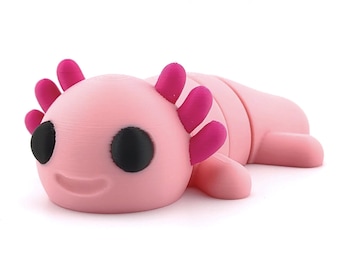 Figurina stampata in 3D di Baby Axolotl