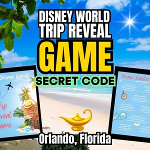 Rivelazione della vacanza magica al parco a tema, viaggio a Orlando, Florida, avventura, gioca agli enigmi dei film e svela il messaggio nascosto