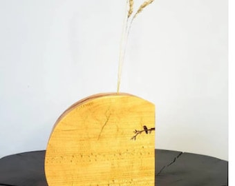 HH01-Handmade wooden vase