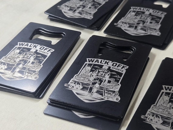 Custom Logo Bottle Opener, Laser Engraved Beer Openers With Your Graphic, Send Us Your Design
