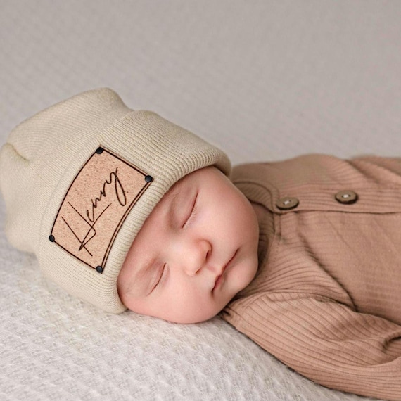Name Baby Beanie Outfit | Baby Announcement | Baby Shower Gift | Boy coming Home Outfit | Girl Coming Home Outfit | Personalized Hat Outfit