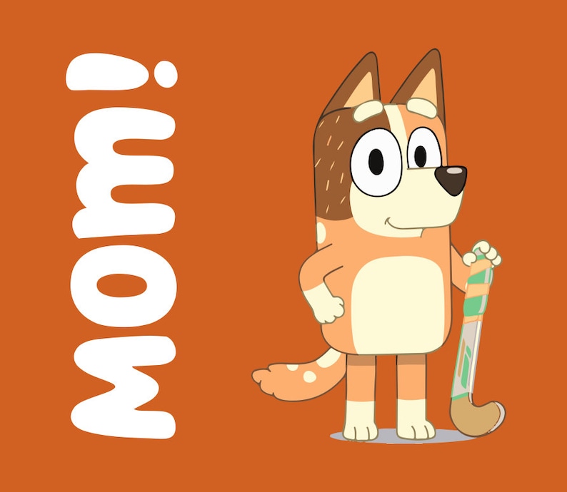 Bluey Mom Tumbler Wrap Etsy