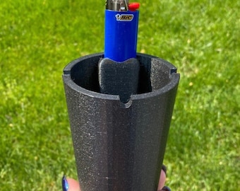 Car Ashtray With Lighter Holder, Gift for him or her, Car Accessories, Smoker Accessories