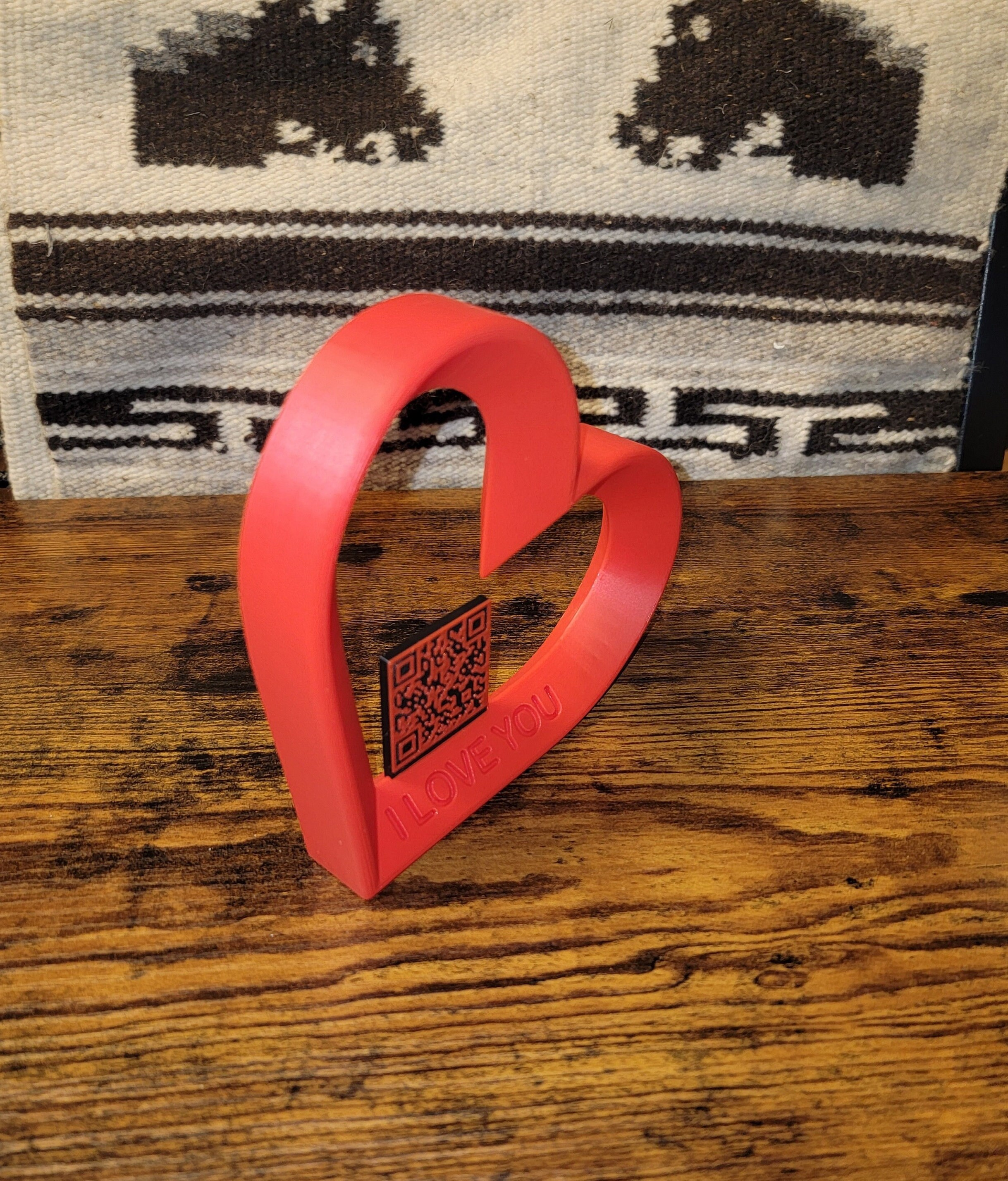 Photo Album QR Code, Memory Love QR Code Heart, Plaque for Love One's ...