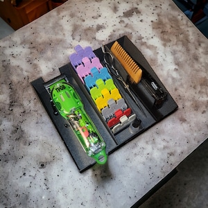 Barber Organizer Stand, Hair Clipper Guard Organization, One Blade Slot ...