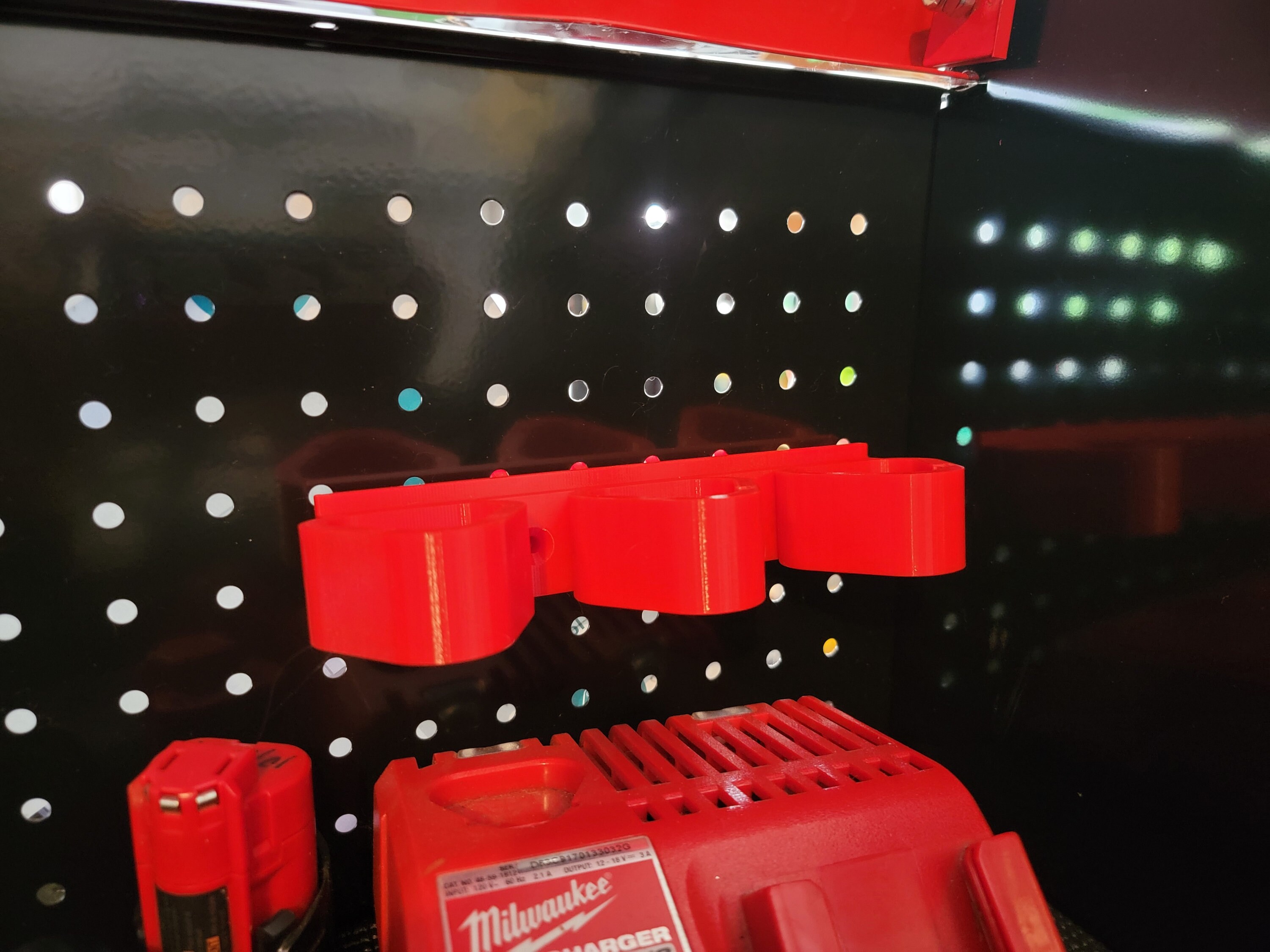 841285 Milwaukee M12 Battery: Pegboard or Wall, Gift for Him - Etsy