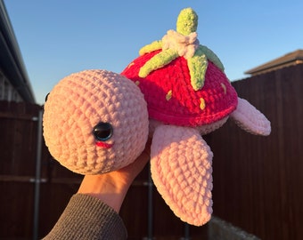 Kundengerechte große Schildkröte häkeln Plushie Amigurumi Stofftier