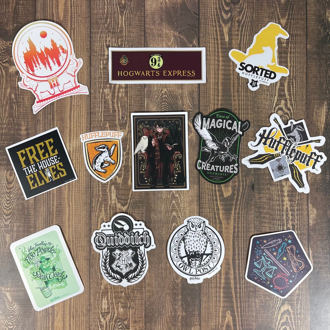 Harry Potter Sticker Pack FREE SHIPPING Etsy