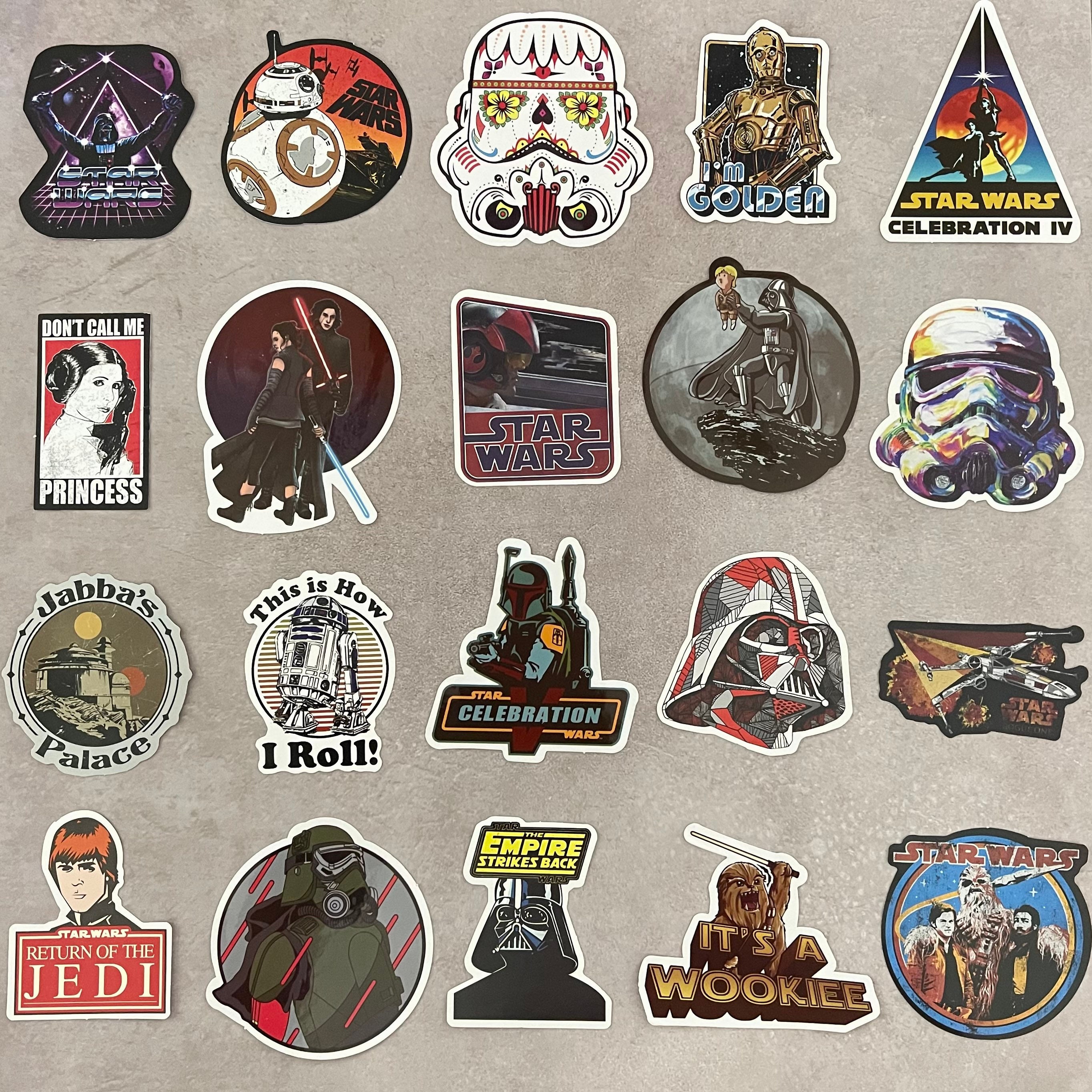 Star Wars Sticker Pack FREE SHIPPING Etsy