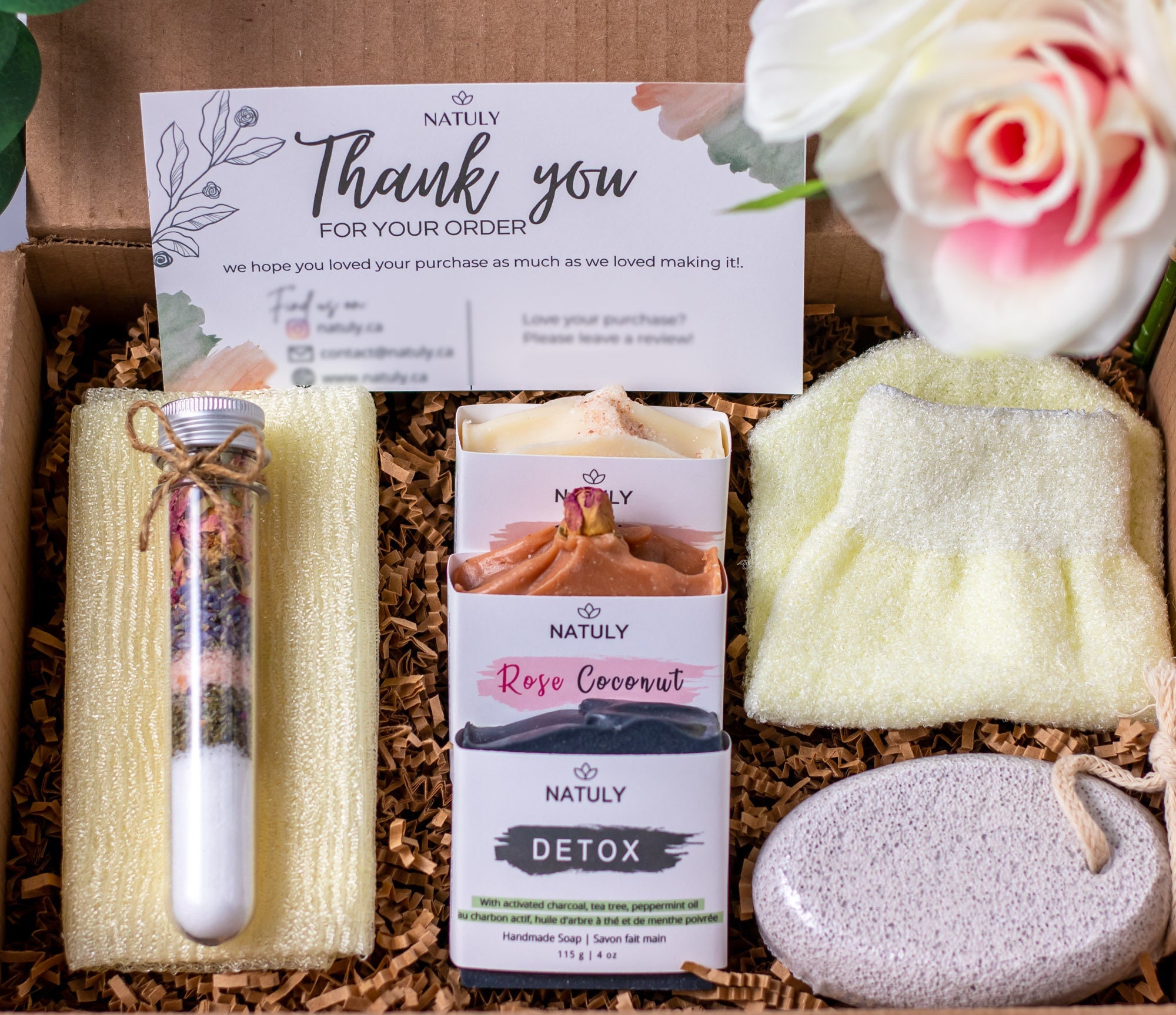 MODERN WOMAN Self Care Gift Pamper Self Care Christmas Gift Box Bath &  Beauty Spa Relaxation Gifts for Her Self Care 