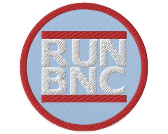 RUN BNC Aufnäher