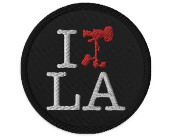 I Steadicam LA | Camera Patch | Patch for Filmmakers | Cinematography Patch | Embroidered Patch | Photographer Patch | Gift for Filmmaker