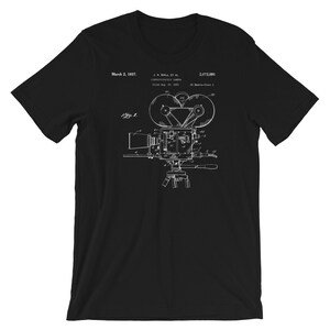 Film Camera Patent Shirt | Filmmaker Shirt | Movie Director Shirt | Photography Shirt | Camera Shirt | Photographer Gift | Filmmaker Gift