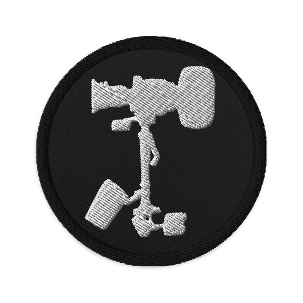 Steadicam Patch | Camera Patch | Patch for Filmmakers | Cinematography Patch | Embroidered Patch | Photographer Patch | Gift for Filmmaker