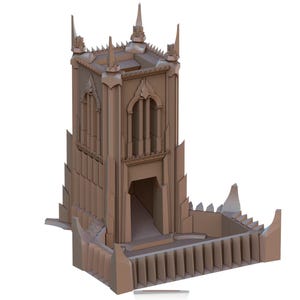 Dark Cathedral Dice Tower for all your RPG Needs