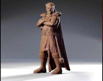 Cloud Giant Spellcaster | 32mm Scale | All Tabletop RPG Compatible | Unpainted Figure
