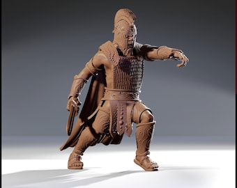 Starm Giant Warrior Sage | 32mm Scale | All Tabletop RPG Compatible | Unpainted Figure