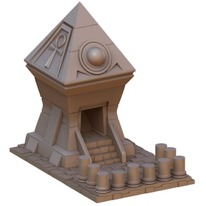 Pyramid Dice Tower for all your RPG Needs