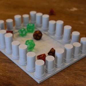 Pyramid Pillar Themed Dice Tray for all your RPG Needs