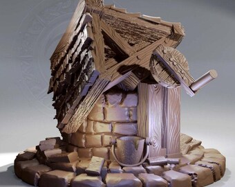 Ruined Well Perfect for RPG Immersive Needs
