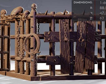 Slave Cage perfeito para necessidades imersivas de RPG