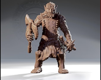 Bugbear Trapper Perfect for RPG Hobgoblin Needs