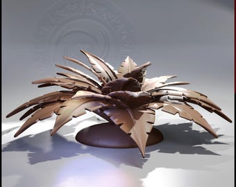 Squat Leafy Bush for RPG Immersive Needs