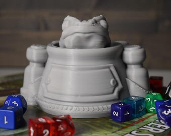 Potion Master Dice, Token, Counter, Trinket Box USA Made • Handmade RPG Dice Box • Ars Moriendi Licensed • Dice Storage