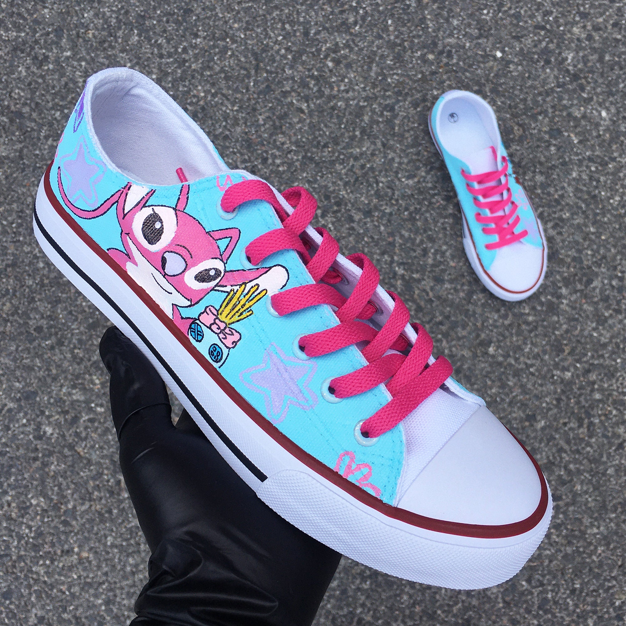 Customized canvas best sale shoes