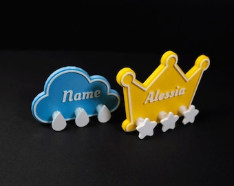 Customizable Wall Hook for Kids
