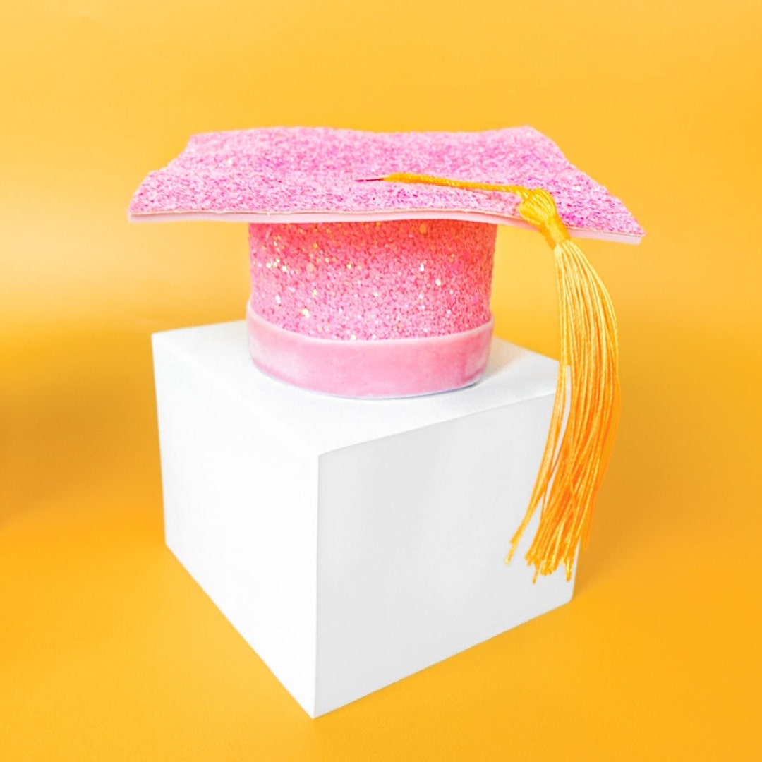 Dog Pink Graduation Cap Dog Graduation Hat Puppy School Graduation Cap