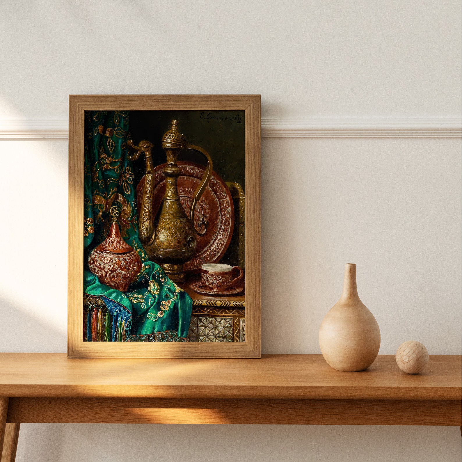 PRINTABLE Traditional Still Life Pottery Painting Vintage - Etsy