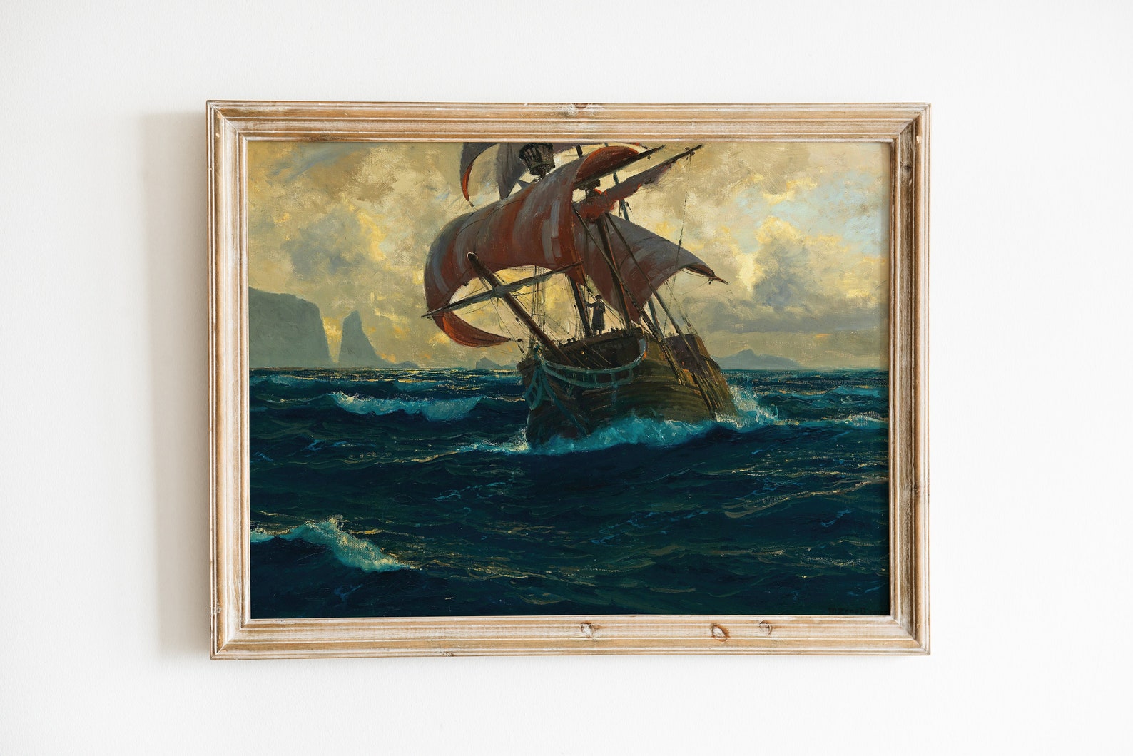 Vintage the Flying Dutchman,printable Wall Art,digital Downloadable ...