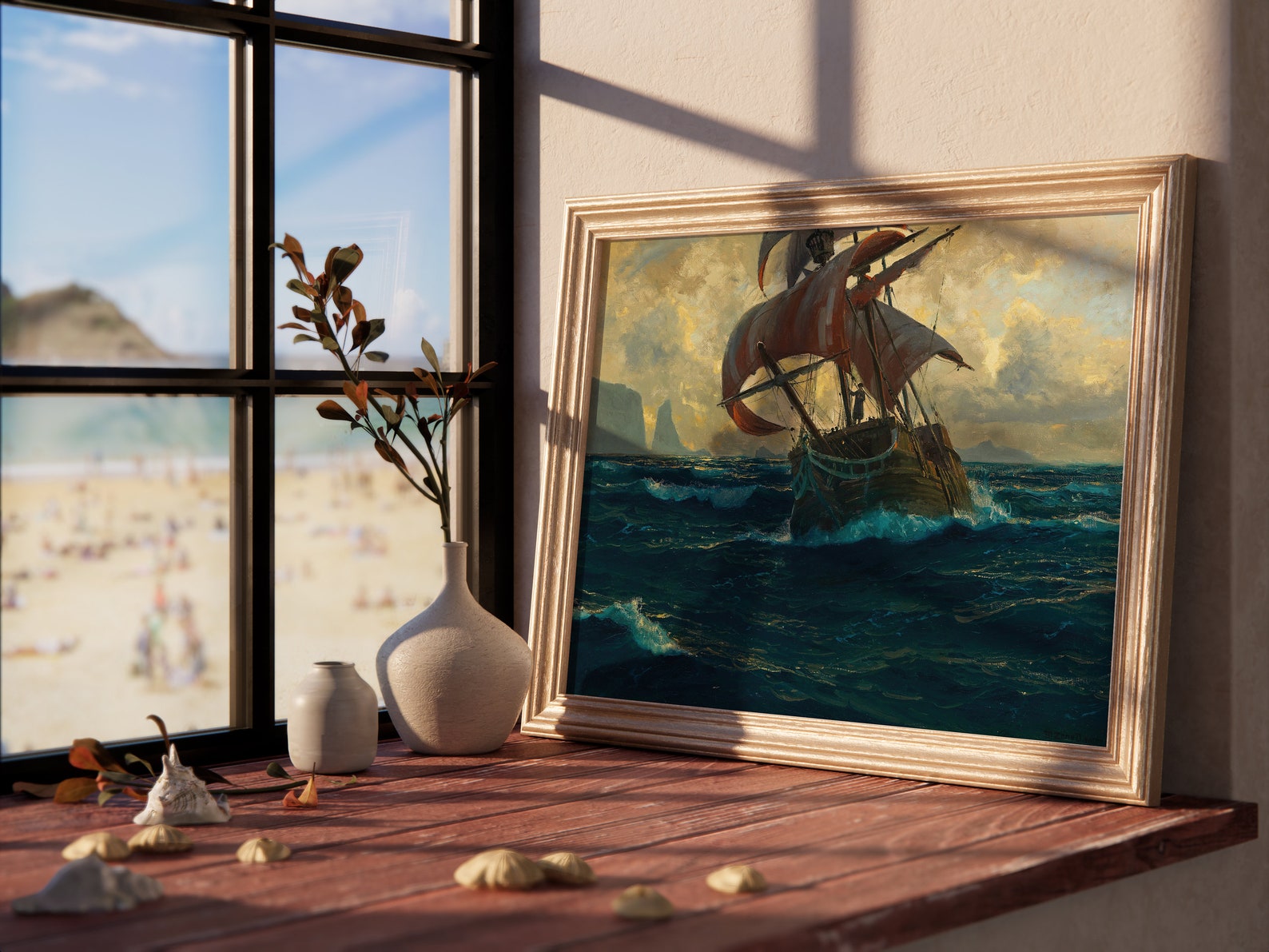 Vintage the Flying Dutchman,printable Wall Art,digital Downloadable ...