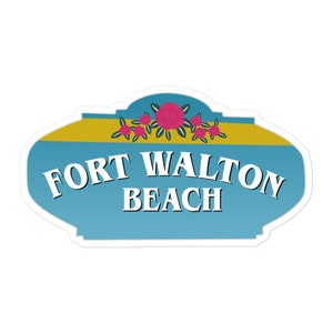Fort Walton Beach Florida Aufkleber