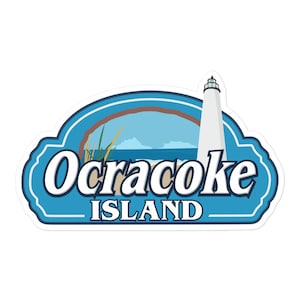 Ocracoke Island North Carolina sticker