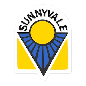 Sunnyvale California Sticker