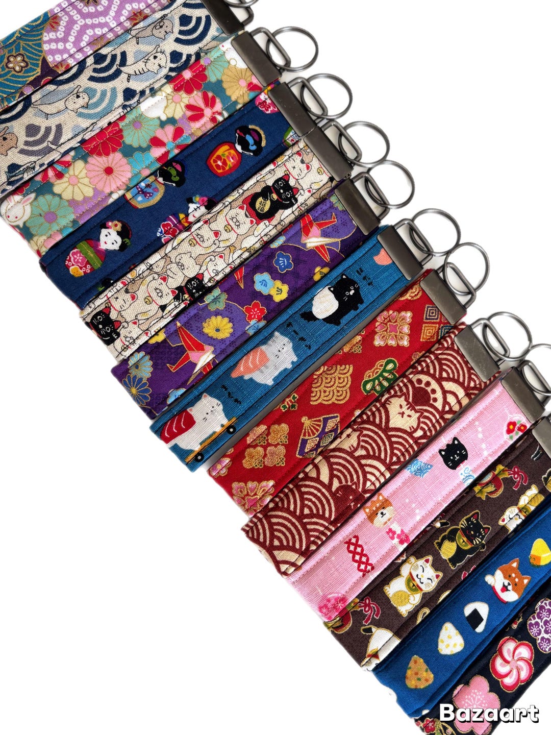 Large Japanese Key Wristlet/keyring - Etsy UK