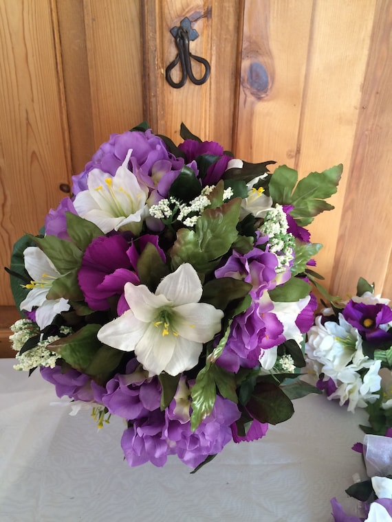 Wedding Flowers Package Bridal Bouquet Silk Bridal Bouquet Etsy