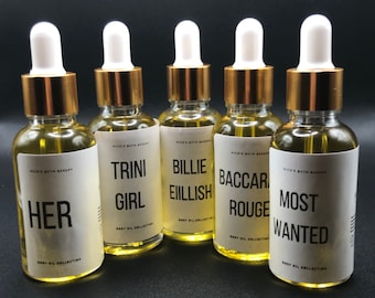 Scented Designer Body oils for Women | Dry Moisturizing Exquisite Body Oils Elegant Gifts for Her Bath and Body Perfume Oils for Skin