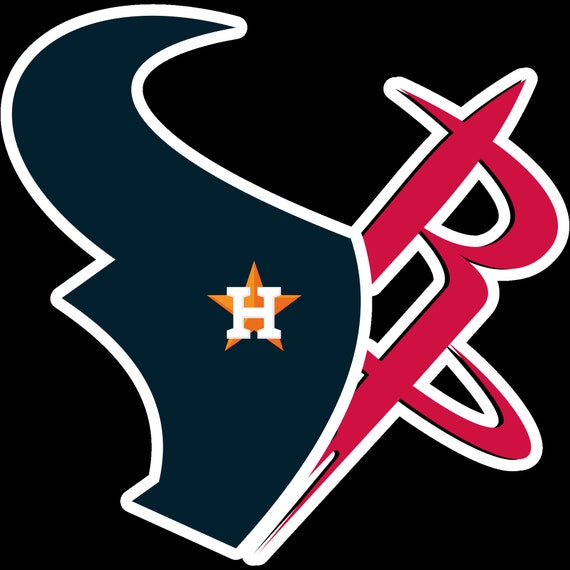 Houston Sports Teams Astros, Texans, Dynamo And Rockets Logo Shirt