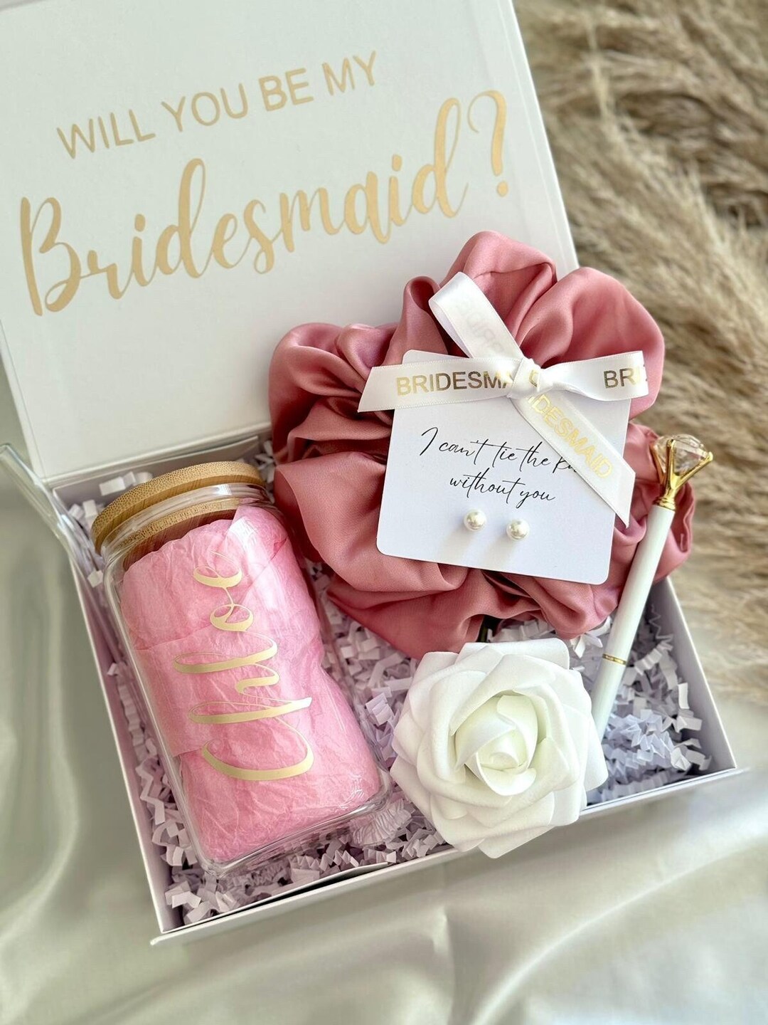 Will You Be My Bridesmaid Proposal Box Set Personalised - Etsy