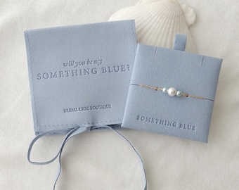 Something blue bracelet sterling silver something blue gift for bride pearl bracelet jewellery wedding day gift be my something blue ideas