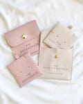 Bridesmaid gift pouch with insert maid of honour wedding present bridesmaid jewellery pouch bridal party gift bridesmaid earrings necklace