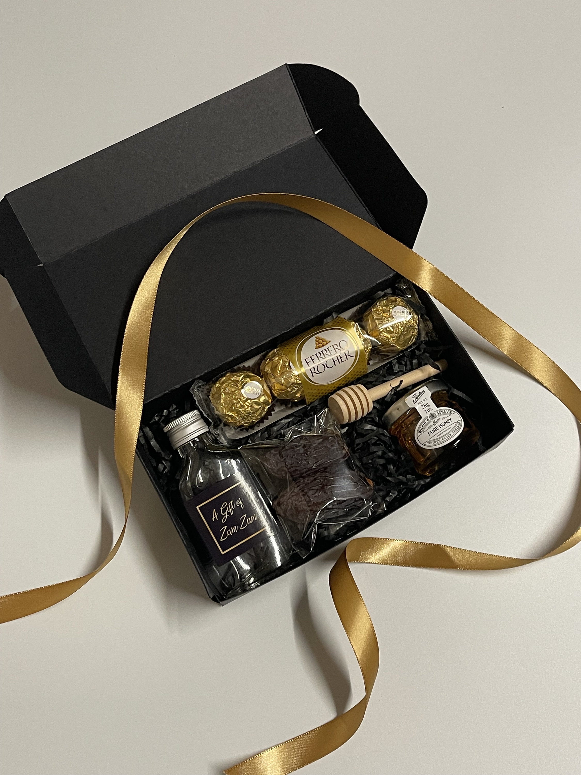 Personalised Zamzam, Date & Honey Gift Box - Eid, Ramadan Present