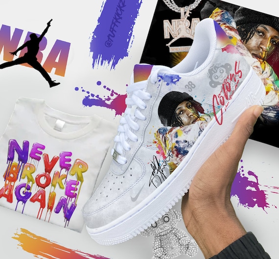 nba youngboy custom af1