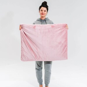 Velvet Meditation Zabuton Mat, Large Floor Cushion, Meditation Pillow, Yoga Floor Pillow Blush Pink
