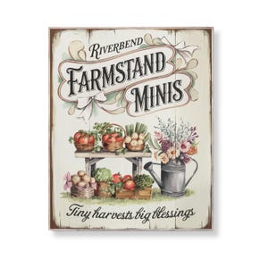 Farm Stand Sign Printable: Rustic Fall Decor (8x10 PDF & JPG Digital Download