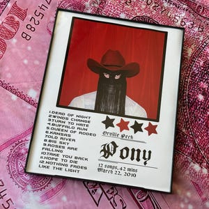 Orville Peck inspired  - Framed Album